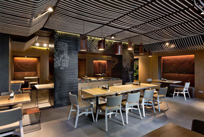 Contemporary Twist to the Interior Design of a Restaurant