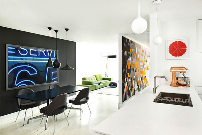 Apartment in Boston by Over,Under - #decor, #interior, #homedecor