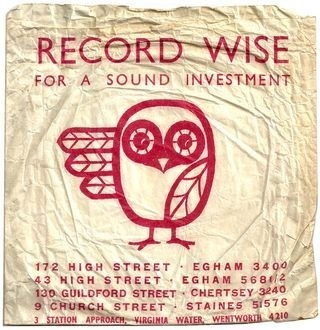 Record Envelope: Record Wise #shape #owl