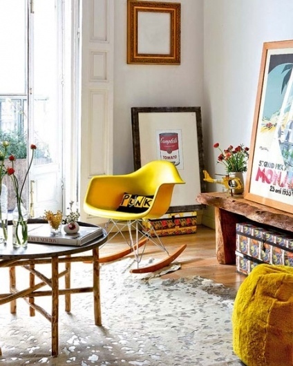 antonia magdalena #interior #rocking #chair #design #frames #deco #decoration #eames