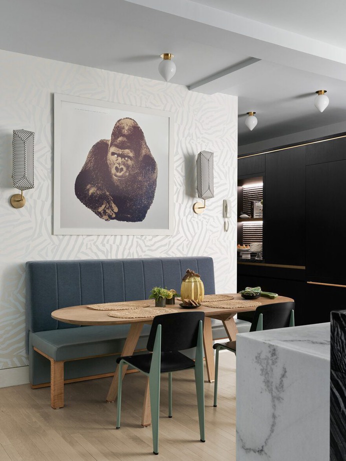 dining room, Michael K Chen Architecture