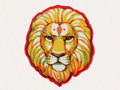 Lion #clothes #lion #drawing #hand #shirt #illustration #wear #art #animal