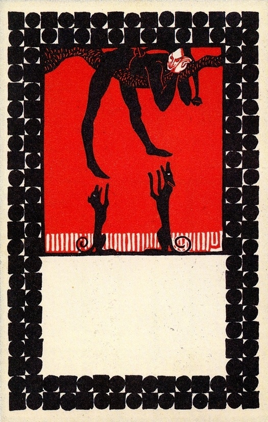 Twenty Postcards of the Wiener Werkstätte - 50 Watts #postcard