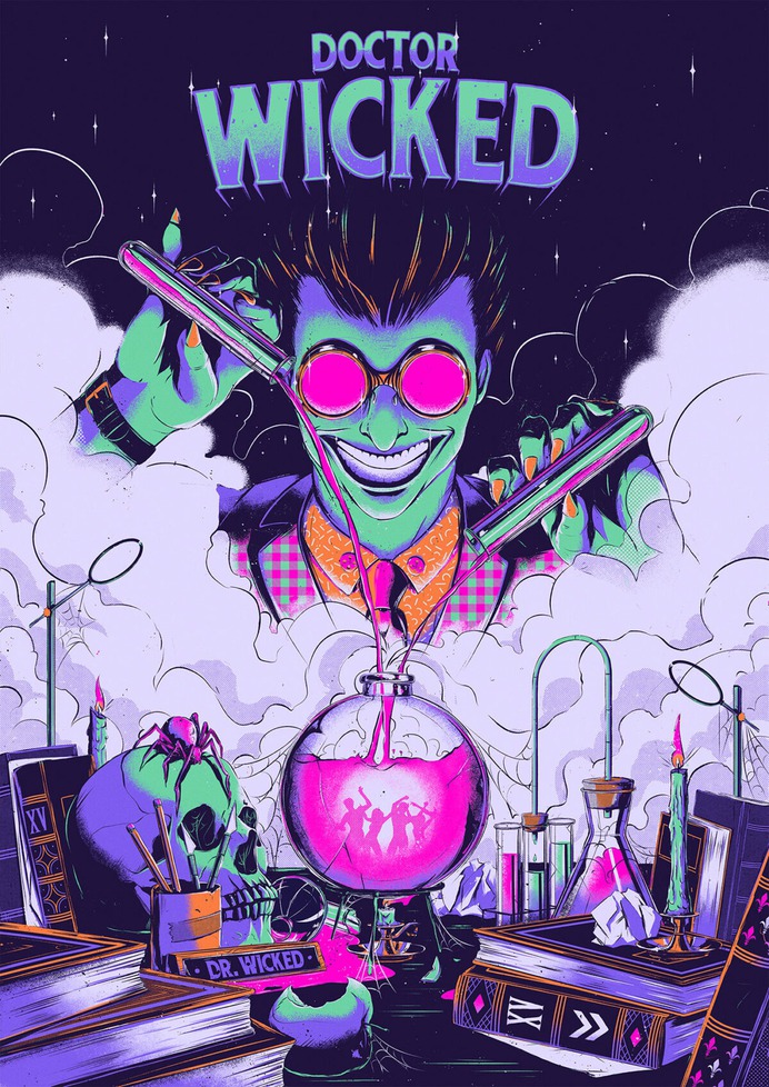 Doctor Wicked – Poster Illustration