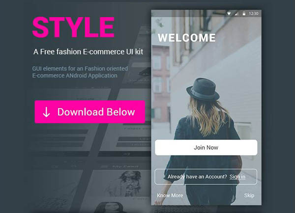 Style e-commerce Ui Kit