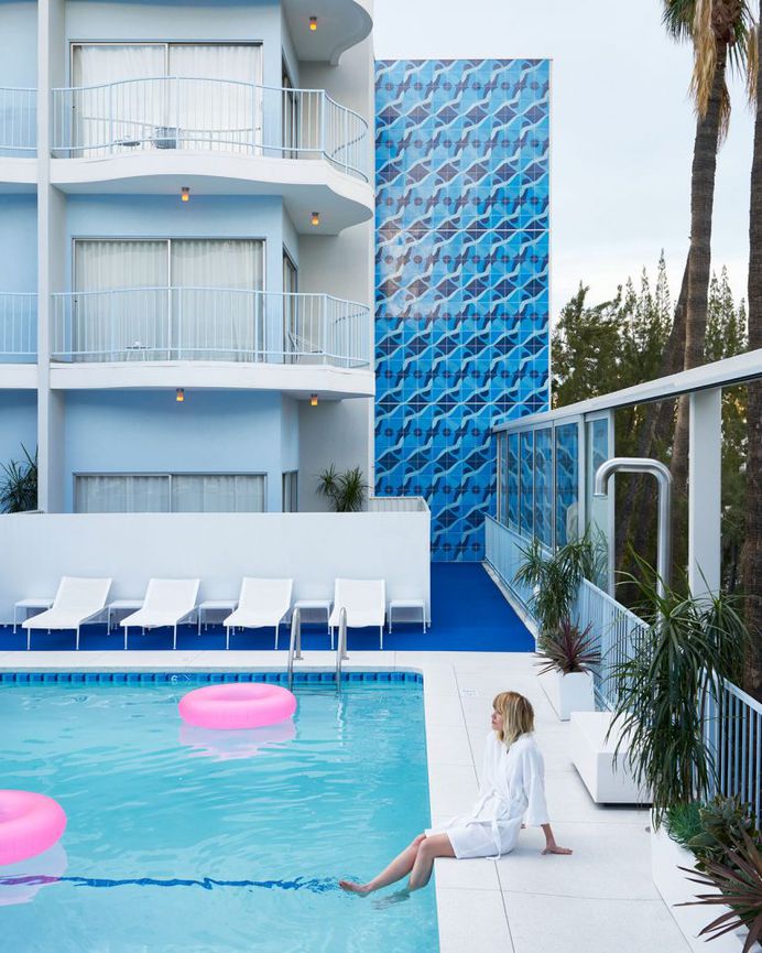 Standard Hotel Tile Mural