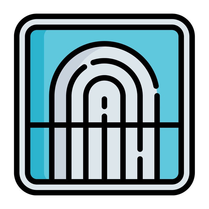 See more icon inspiration related to scan, Tools and utensils, index finger, fingerprint scanning, fingerprint scan, fingerprints, fingerprint, crosshair, focus, electronics, finger, fingers, security and technology on Flaticon.