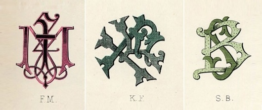 Type Thursday: Wilkinson, Heywood and Clark Ltd Monograms | Sub/Conscious Meanderings #monogram