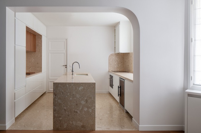 Apartment Saint-Martin by Cube Architectes