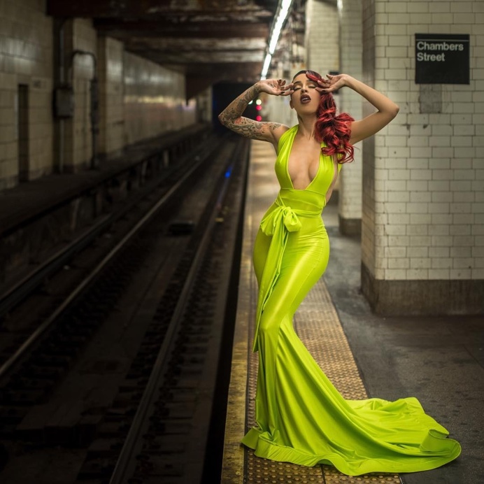 Underground NYC Portrait Series by Aaron Pegg