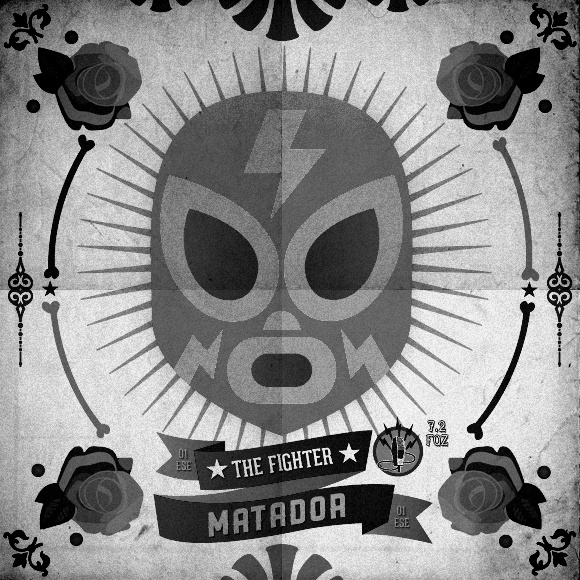 The fighters on Behance #lucha #print #illustrator #graphic #colours #desing #libre