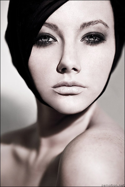 portrait #white #woman #black #portrait #and