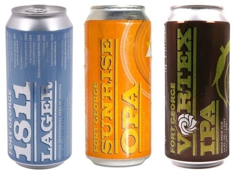 Fort George Brewery #packaging #beer