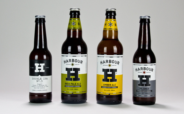 Harbour Brewing Co on Behance #packaging