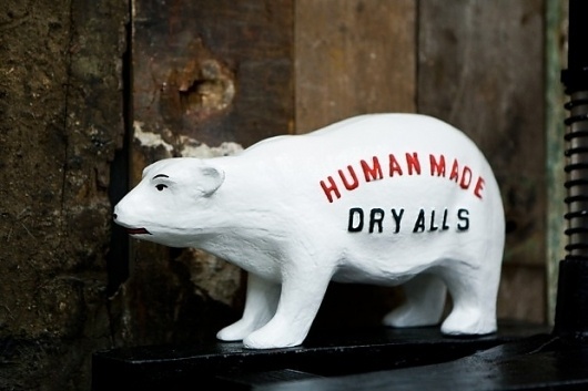 Google Image Result for http://cdn.hypebeast.com/image/2011/09/human-made-polar-bear-figure-1-620x413.jpg #human #nigo #made