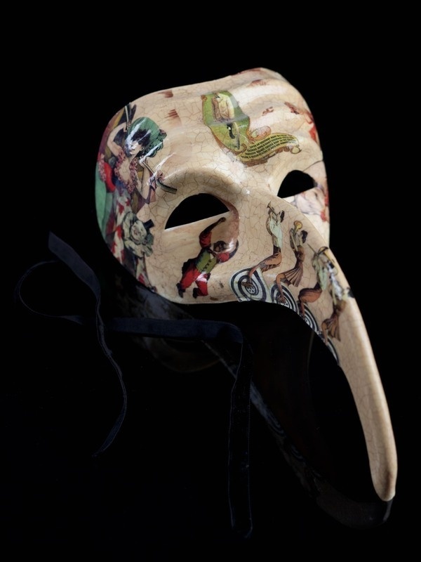 HOBBY / Venetian masks on the Behance Network #costume #circus #venice #mask #venetian
