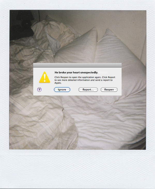 Human Error by Victoria Siemer #siemer #polaroid #human #victoria #art #error
