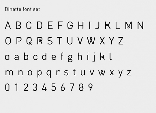 Benjamin Varin, portfolio, graphiste #cute #type #design #din