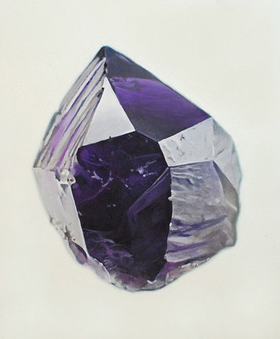 W:Blut #stone #rock #gem #purple #facet