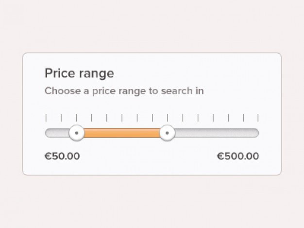 Circular price slider with strip box Free Psd. See more inspiration related to Box, Price, Psd, Material, Slider, Interface, Strip, Circular, Horizontal, Sliders, Range and Psd material on Freepik.