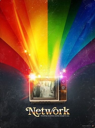 James White of Signalnoise « matmacquarrie.ca #vector #white #signalnoise #james #network #rainbow