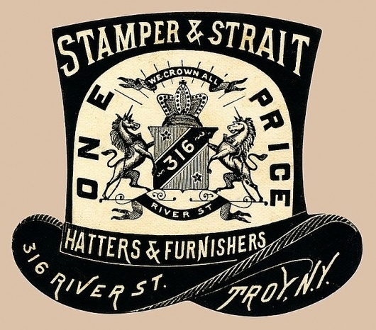 Stamper & Strait | Sheaff : ephemera #illustration #typography