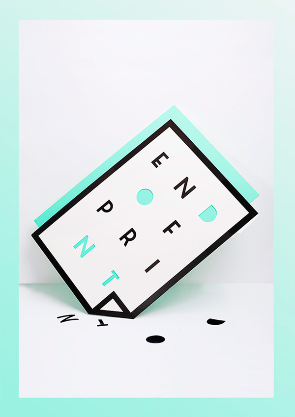 End of print, poster designed by Aron Filkey–Type OnlyUnit Editions #aron #print #editions #onlyunit #filkeytype #end #poster #designed