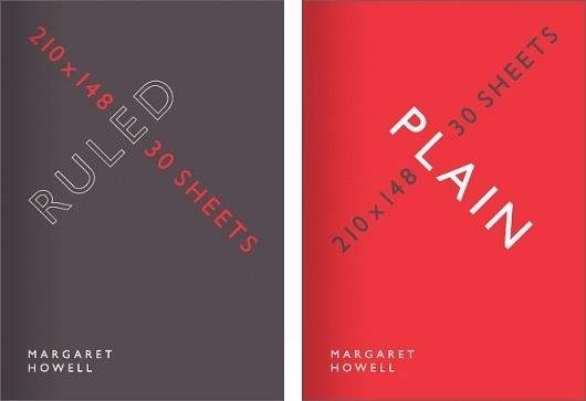 Margaret Howell : DAVID PRESTON STUDIO #howell #margaret #notebooks
