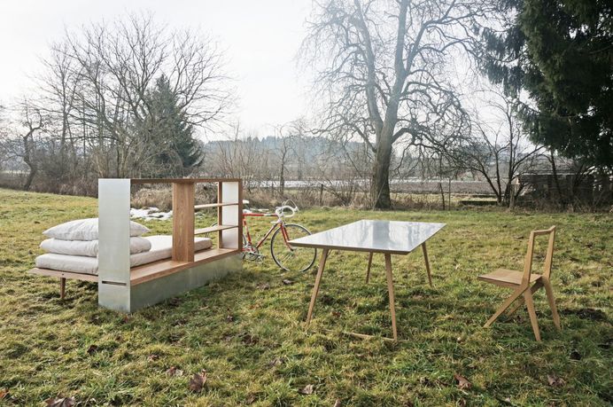 Travelbox: Pop-Up Furniture Set Fits in 1 Cubic-Meter Trunk | Urbanist