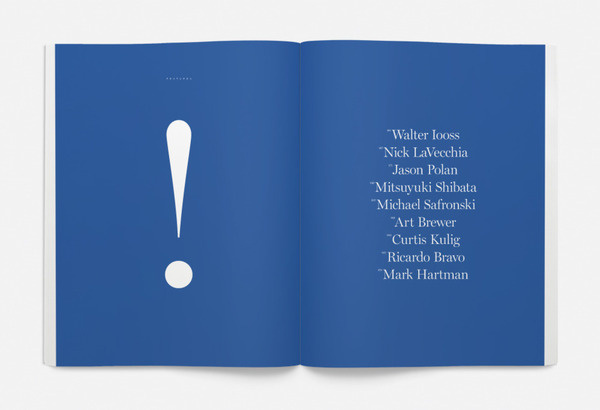 Magazine Issue # 001 Summer 2012 | Saturdays #saturdays #typography