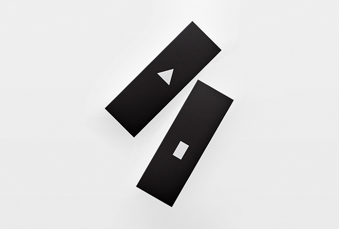 Michael Debus: Trinität by Yuta Takahashi #bookmark #print #design #black #white