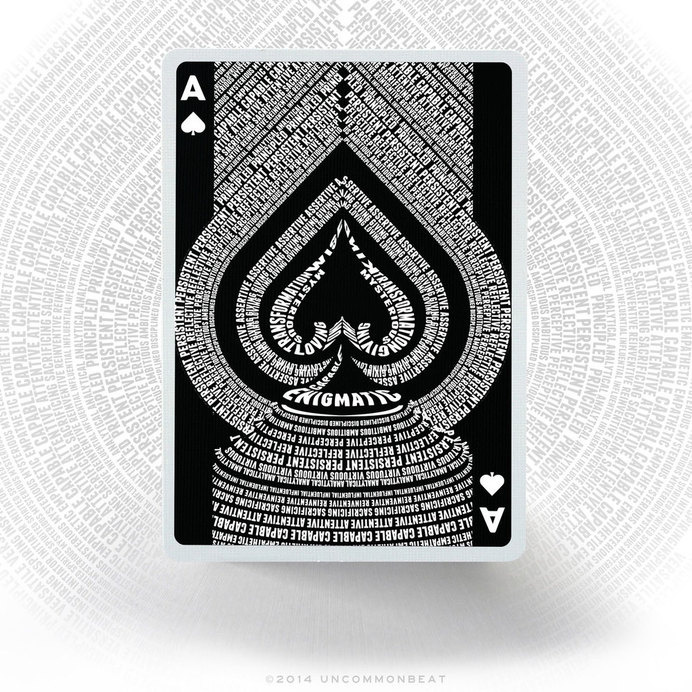 The Black Book Manifesto — The Dieline #deck #type #cards