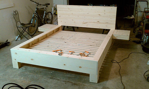 Bedframe joinery