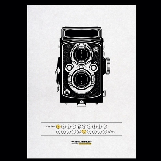 Instagram #camera #print #design #letterpress #illustration #graphics