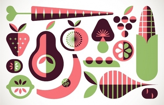 Lab Partners #illustration #fruit #vegetables