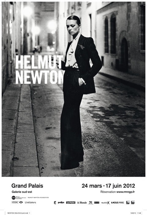 Lucire Living: A new take on Newton – The global fashion magazine #white #woman #newton #helmut #black #photography #poster #and #suit #typography