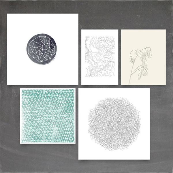MINTED Inspired Art Challenge #draw #abstract