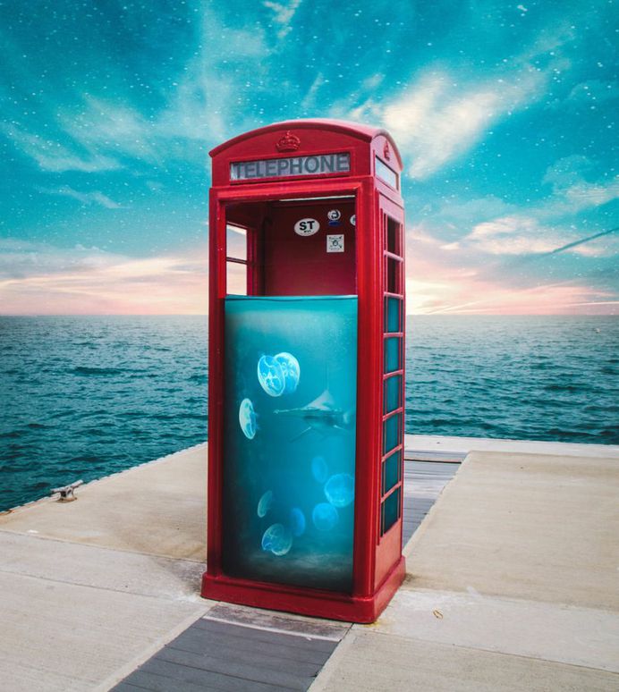 Whimsical and Dreamlike Photo Manipulations by Rizal Avib
