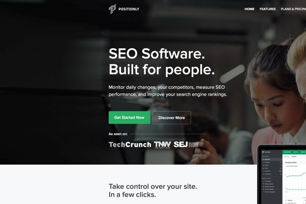 Positionly #inspiration #creative #modern #responsive #design #unique #clean #minimal #web