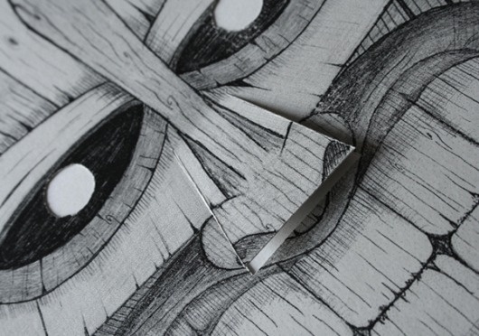 Messer Chups on the Behance Network #flyers #illustration #elantidoto #mask