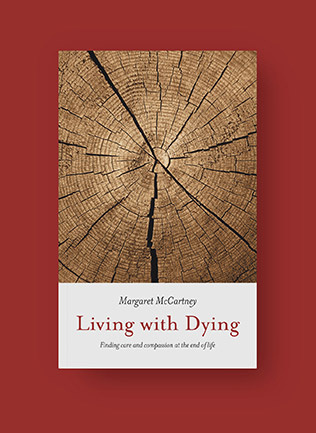 book cover - living with dying