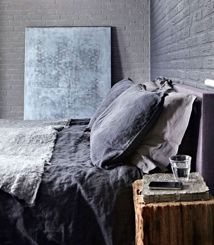 modern boho minimalist grey color