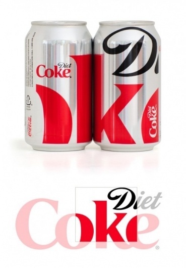Massive Diet Coke - Brand New #coke #bottle #packaging #design #can