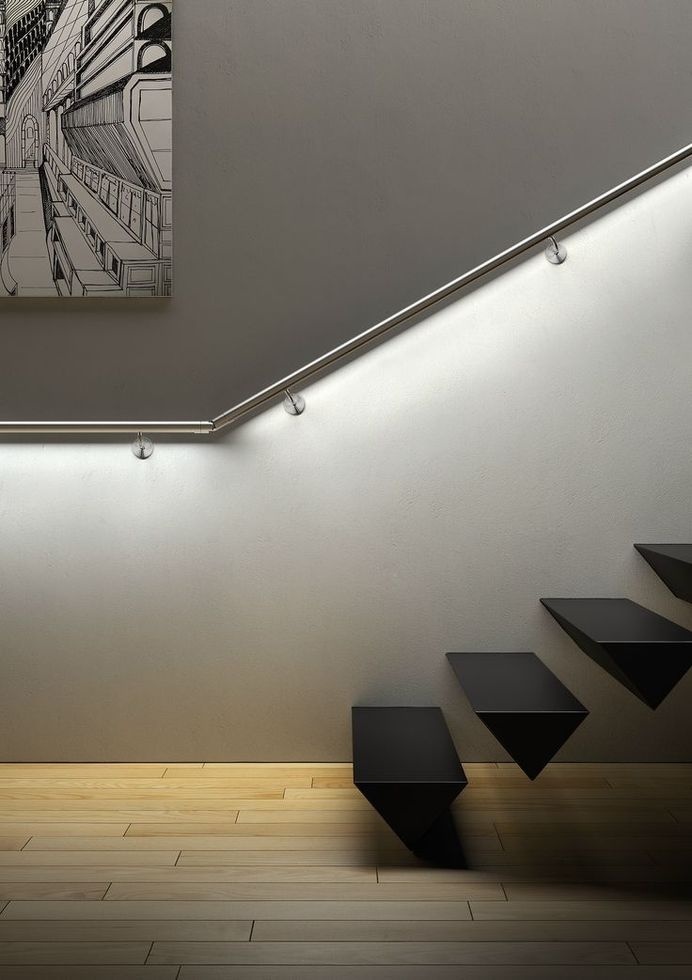 LED RAILING SYSTEM #stairs #lighting #led