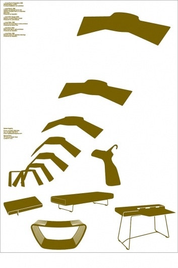 Barber Osgerby Poster Design by MadeThought #illustration #design #graphic #poster