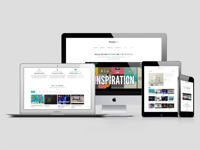 BeAgency : Minimal WordPress Theme for Creative Agency
