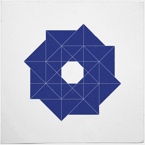#387 Cyclone – A new minimal geometric composition each day