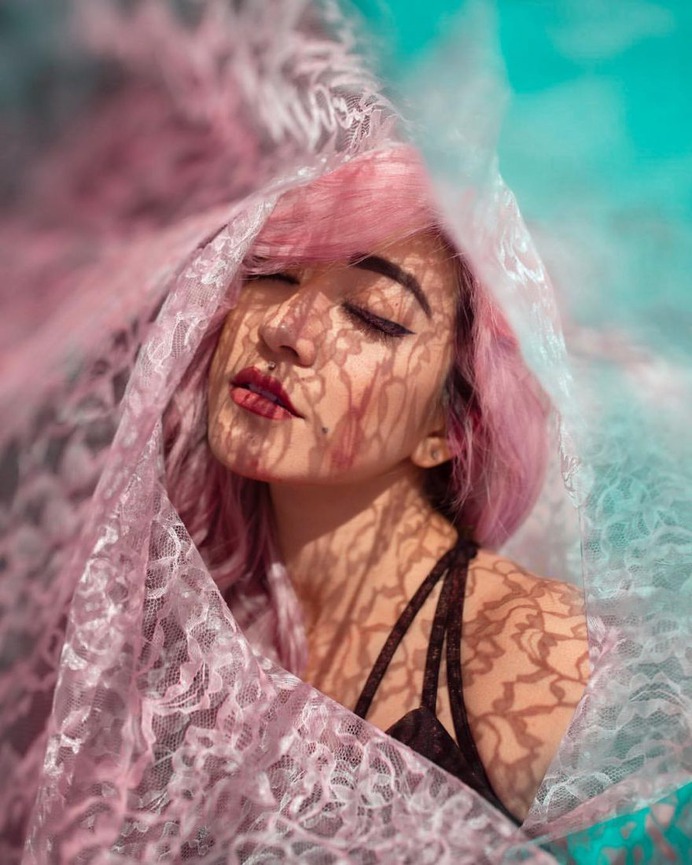 Vibrant and Moody Female Portrait Photography by Tim Cha