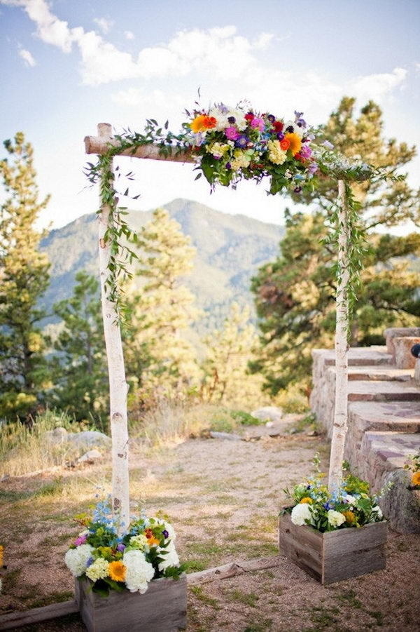 20 Cool Wedding Arch Ideas #ideas #arch #wedding