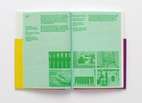 FFFFOUND! | POP-spread-1.jpg 1000×724 pixels #image #spread #type #overlay #green